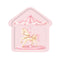 YIWU DAMAI Kids Birthday Dream Carousel Birthday Large Lunch Paper Plates, 9 Inches, 8 Count 840482500052