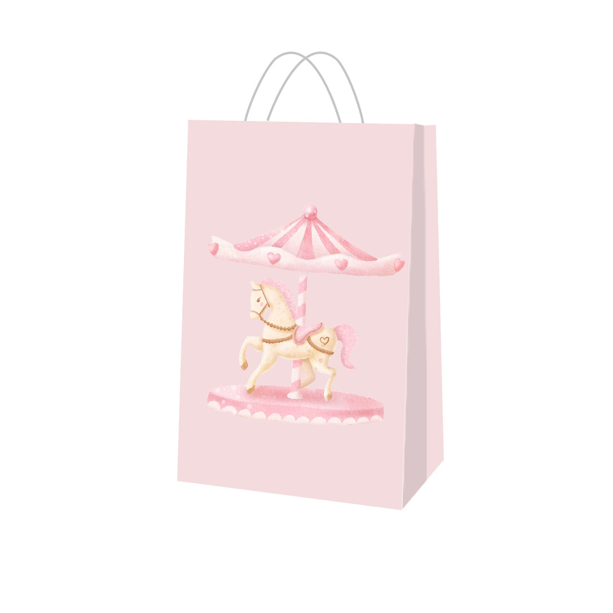 YIWU DAMAI Kids Birthday Dream Carousel Birthday Surprise Bags, 6 Count 840482500113
