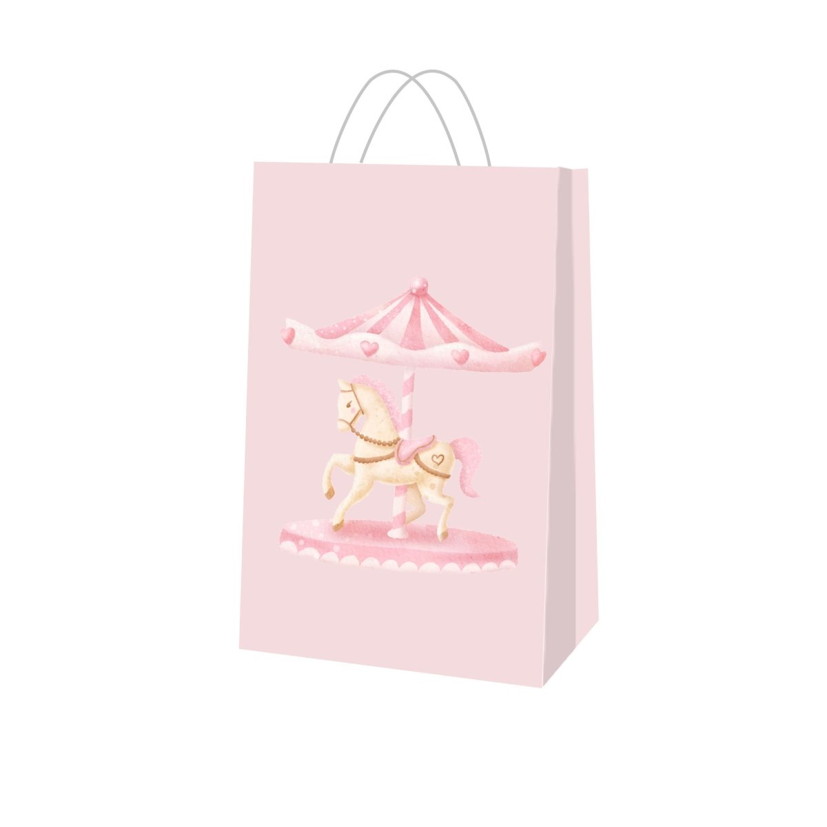 YIWU DAMAI Kids Birthday Dream Carousel Birthday Surprise Bags, 6 Count 840482500113