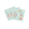 YIWU DAMAI Kids Birthday Enchanted Carousel Birthday Large Lunch Napkins, 16 Count 840482500809