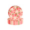 YIWU DAMAI Kids Birthday Strawberry Garden Birthday Large Round Lunch Paper Plates, 9 Inches, 8 Count 840482500243