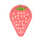 YIWU DAMAI Kids Birthday Strawberry Garden Birthday Large Strawberry Shaped Lunch Paper Plates, 9 Inches, 8 Count 840482500236