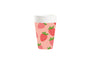 YIWU DAMAI Kids Birthday Strawberry Garden Birthday Paper Cups, 9 Oz, 8 Count 840482500250