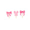 YIWU DAMAI Kids Birthday Sweet Bows Birthday Cupcake Toppers, 12 Count 840482500700