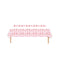 YIWU DAMAI Kids Birthday Sweet Bows Birthday Rectangular Paper Table Cover, 47 x 70 Inches, 1 Count 840482500687