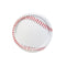 YIWU DAMAI Theme Party Baseball Small Round Dessert Paper Plates, 7 Inches, 8 Count 840482500717