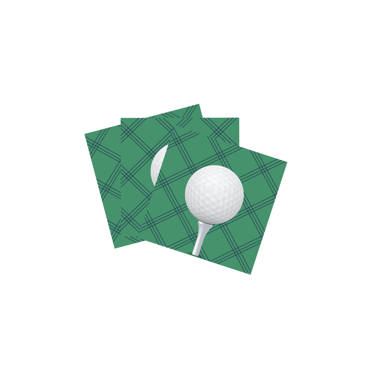 YIWU DAMAI Theme Party Golf Large Lunch Napkins, 16 Count 840482500397