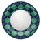 YIWU DAMAI Theme Party Golf Large Round Lunch Paper Plates, 9 Inches, 8 Count 840482500373