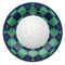 YIWU DAMAI Theme Party Golf Large Round Lunch Paper Plates, 9 Inches, 8 Count 840482500373
