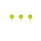 YIWU DAMAI Theme Party Tennis Cupcake Toppers, 12 Count 840482500359