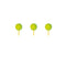 YIWU DAMAI Theme Party Tennis Cupcake Toppers, 12 Count 840482500359