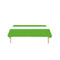 YIWU DAMAI Theme Party Tennis Rectangular Paper Table Cover, 47 x 70 Inches, 1 Count 840482500342