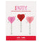 YIWU DAMAI Valentine's Day Retro Love Heart Shaped Honeycomb Decoration Kit, 3 Count 011179128082