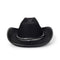 YIWU EVERGROWING CAP LIMITED Costume Accessories Black Cowgirl Hat with Stars for Adults 810120716541