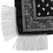 YIWU EVERGROWING CAP LIMITED Costume Accessories Glam Fringe Black Bandana, 1 Count 810120716398