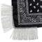 YIWU EVERGROWING CAP LIMITED Costume Accessories Glam Fringe Black Bandana, 1 Count 810120716398