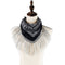 YIWU EVERGROWING CAP LIMITED Costume Accessories Glam Fringe Black Bandana, 1 Count 810120716398