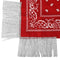 YIWU EVERGROWING CAP LIMITED Costume Accessories Glam Fringe Red Bandana, 1 Count 810120716381