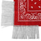 YIWU EVERGROWING CAP LIMITED Costume Accessories Glam Fringe Red Bandana, 1 Count 810120716381