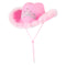 YIWU EVERGROWING CAP LIMITED Costume Accessories Pink Princess Cowgirl Hat for Adults 810120716473
