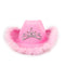YIWU EVERGROWING CAP LIMITED Costume Accessories Pink Princess Cowgirl Hat for Adults 810120716473