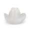 YIWU EVERGROWING CAP LIMITED Costume Accessories White Iridescent Cowgirl Hat for Adults 810120716701