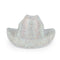 YIWU EVERGROWING CAP LIMITED Costume Accessories White Rhinestone Cowgirl Hat for Adults 810120716565