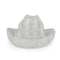 YIWU EVERGROWING CAP LIMITED Costume Accessories White Rhinestone Cowgirl Hat for Adults 810120716565