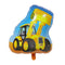 YIWU HT BALLOON CO LTD Balloons Construction Loader Supershape Foil Balloon, 22 Inches, 1 Count 810120718996