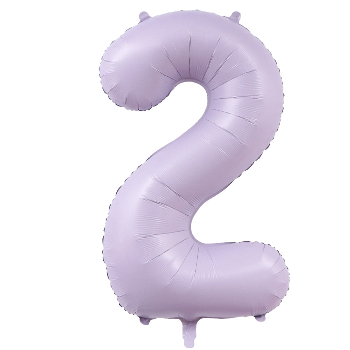 YIWU HT BALLOON CO LTD Balloons Lilac Purple Number 2 Supershape Foil Balloon, 40 Inches, 1 Count 810120718910