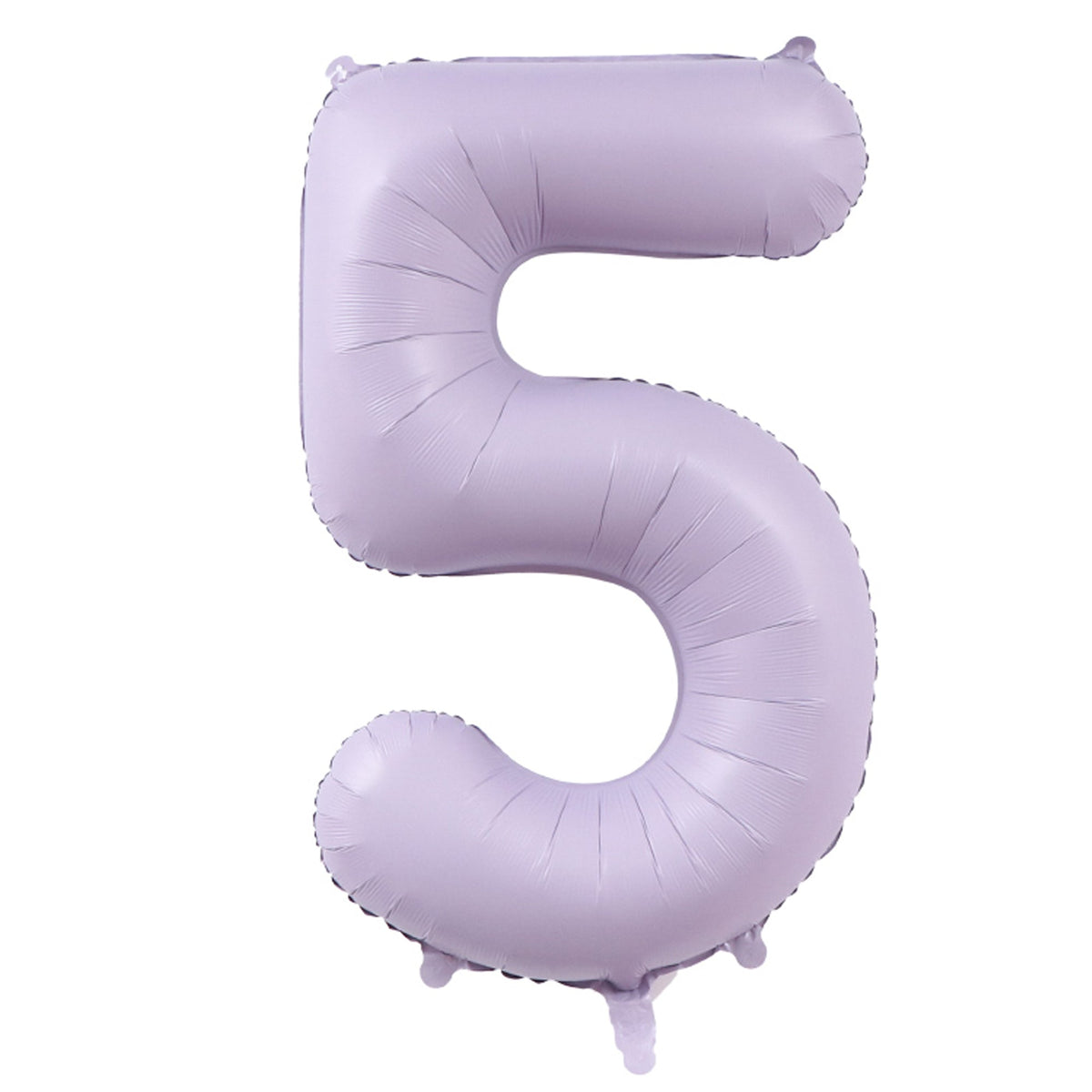 YIWU HT BALLOON CO LTD Balloons Lilac Purple Number 5 Supershape Foil Balloon, 40 Inches, 1 Count 810120718941
