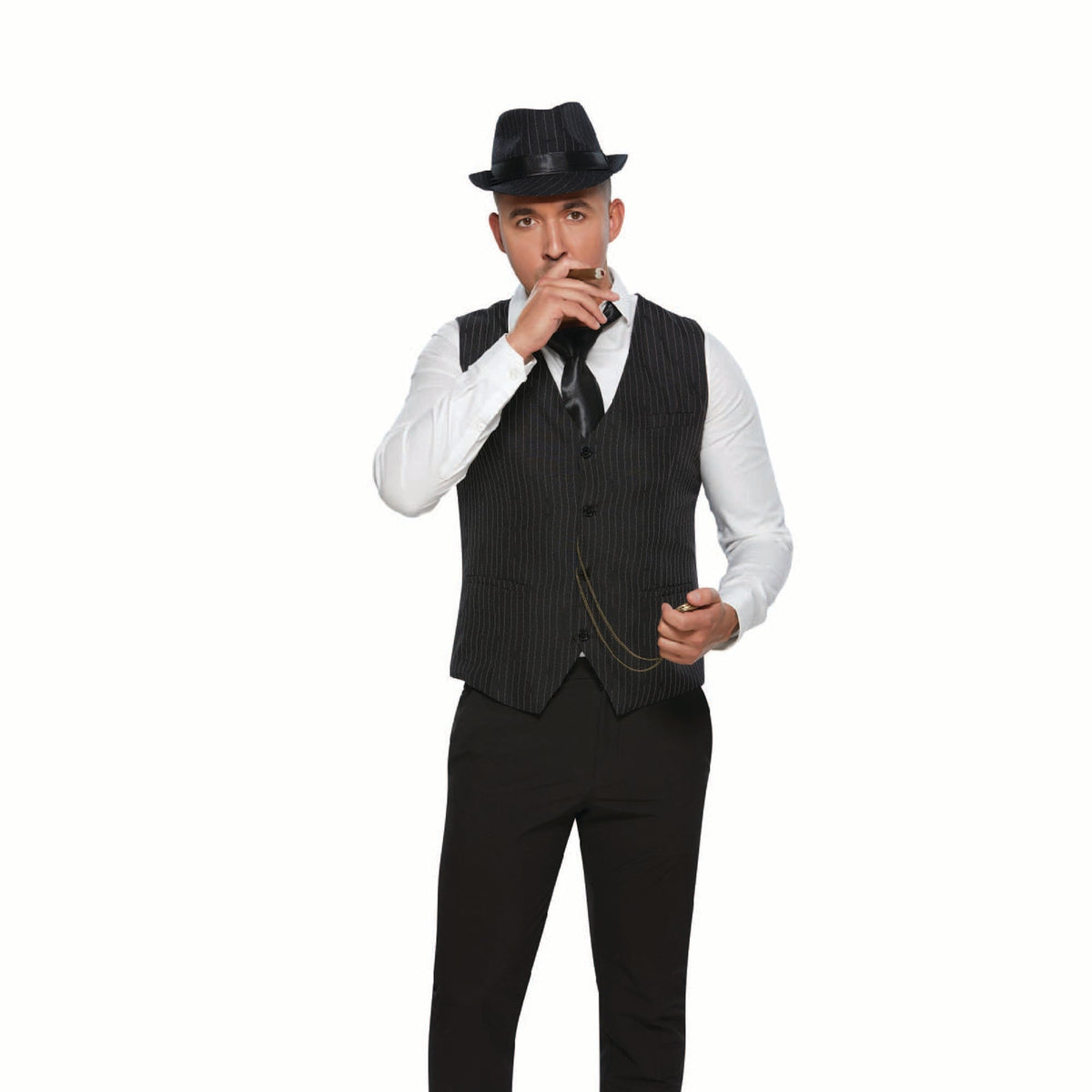 YIWU HUANGQUN CLOTHING CO. LTD Costume Accessories Gangster Kit for Adults