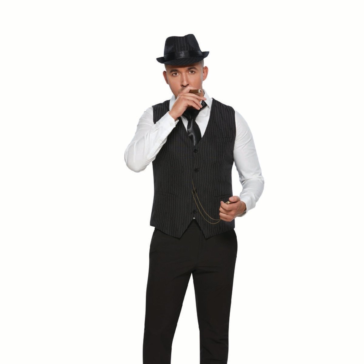 YIWU HUANGQUN CLOTHING CO. LTD Costume Accessories Gangster Kit for Adults