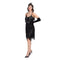 YIWU HUANGQUN CLOTHING CO. LTD Costumes 1920s Black Fringe Dress for Adults