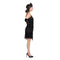 YIWU HUANGQUN CLOTHING CO. LTD Costumes 1920s Black Fringe Dress for Adults