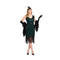 YIWU HUANGQUN CLOTHING CO. LTD Costumes 1920s Gatsby Elegant Lady Costume for Adults, Green and Black Dress