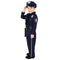 YIWU HUANGQUN CLOTHING CO. LTD Costumes Police Officer Costume for Kids, Blue Shirt and Pants
