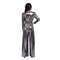 YIWU HUANGQUN CLOTHING CO. LTD Costumes Silver Disco Queen Jumpsuit for Adults