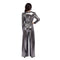 YIWU HUANGQUN CLOTHING CO. LTD Costumes Silver Disco Queen Jumpsuit for Adults
