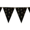 YIWU JINBO IMPORT AND EXPORT CO., LTD Age Specific Birthday Golden Celebration 18th Birthday Pennant Banner, 157 Inches, 1 Count 840482508201