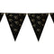 YIWU JINBO IMPORT AND EXPORT CO., LTD Age Specific Birthday Golden Celebration 40th Birthday Pennant Banner, 157 Inches, 1 Count 840482508225