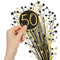 YIWU JINBO IMPORT AND EXPORT CO., LTD Age Specific Birthday Golden Celebration Birthday Customizable Centerpiece, 18 Inches, 1 Count 840482509338