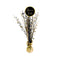 YIWU JINBO IMPORT AND EXPORT CO., LTD Age Specific Birthday Golden Celebration Bonne Fête Centerpiece, 18 Inches, 1 Count 840482509284