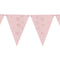YIWU JINBO IMPORT AND EXPORT CO., LTD Age Specific Birthday Rosé Celebration 40th Birthday Pennant Banner, 157 Inches, 1 Count 840482508317