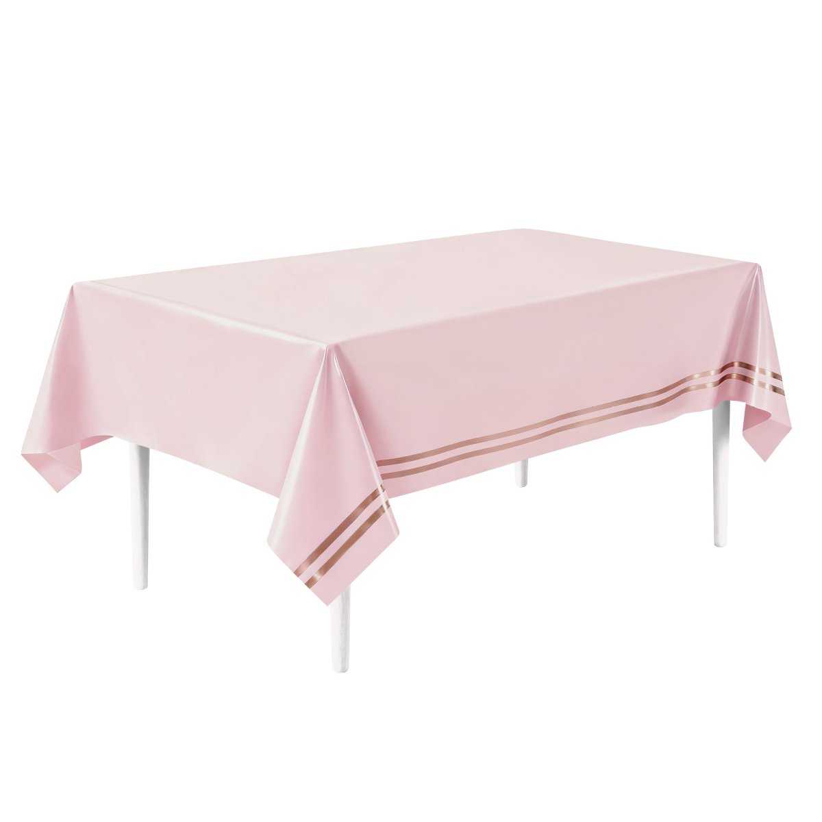 YIWU JINBO IMPORT AND EXPORT CO., LTD Age Specific Birthday Rosé Celebration Birthday Rectangular Table Cover, 54 x 108 Inches, 1 Count 840482509079