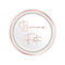 YIWU JINBO IMPORT AND EXPORT CO., LTD Age Specific Birthday Rosé Celebration Bonne Fête Small Round Dessert Paper Plates, 7 Inches, 8 Count 840482508133