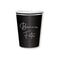 YIWU JINBO IMPORT AND EXPORT CO., LTD General Birthday Silver Celebration Bonne Fête Paper Cups, 9 Oz, 8 Count 840482508492