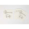 YIWU JINBO IMPORT AND EXPORT CO., LTD General Birthday White "Bonne Fête" Large Lunch Napkins, 16 Count 810120717654