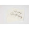 YIWU JINBO IMPORT AND EXPORT CO., LTD General Birthday White Happy Birthday Large Lunch Napkins, 16 Count 810120717661