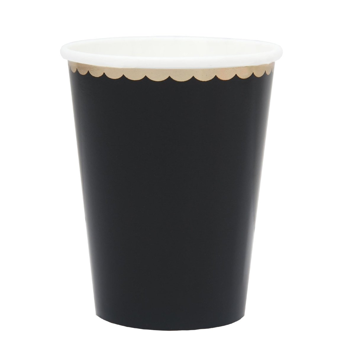 Black Paper Cups, 9 oz, 8 Count | Party Supplies – Party Expert